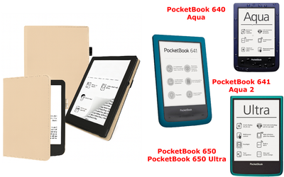 Чехол CRAYTON для PocketBook 640, 641, 650, 650 Ultra – стиль, защита, цвет Bezevui