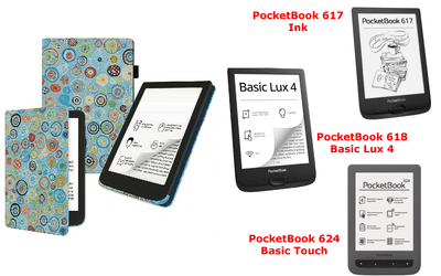 Чехол CRAYTON для PocketBook 617, 618, 624 – стиль, защита, цвет Kryhi