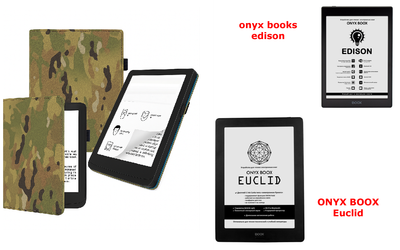 Чехол CRAYTON для onyx books edison, Euclid – стиль, защита, цвет Multikam