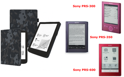Чехол CRAYTON для Sony PRS-300, PRS-350, PRS-600 – стиль, защита, цвет Xaki Winter