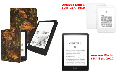 Чехол CRAYTON для Amazon Kindle 10th Gen. 2019, 11th Gen. 2022 – стиль, защита, цвет Klen