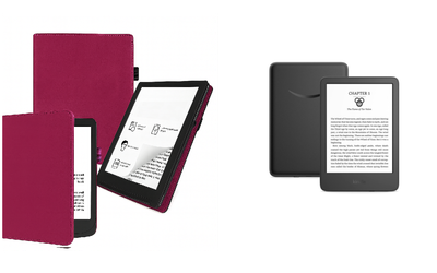 Чехол CRAYTON для Amazon Kindle Paperwhite Kids 11th Gen. 2021 – стиль, защита, цвет Hot Pink