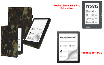 Чехол CRAYTON для PocketBook 912, 970 – стиль, защита, цвет Xaki TM