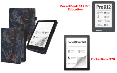Чехол CRAYTON для PocketBook 912, 970 – стиль, защита, цвет Hrab