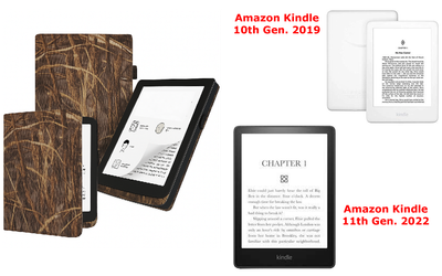 Чехол CRAYTON для Amazon Kindle 10th Gen. 2019, 11th Gen. 2022 — стиль, захист, колір Kamush
