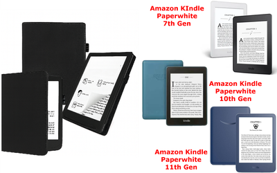 Чохол CRAYTON для Amazon KIndle Paperwhite 7th Gen, 10th Gen, 11th Gen — стиль, захист, колір Black