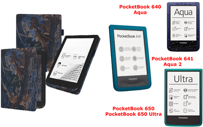 Чохол CRAYTON для PocketBook 640, 641, 650, 650 Ultra — стиль, захист, колір Hrab