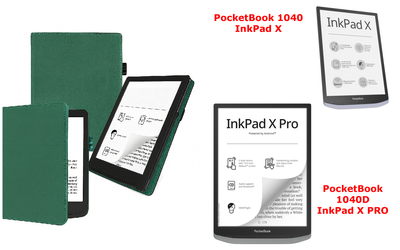 Чехол CRAYTON для PocketBook 1040, 1040 Pro – стиль, защита, цвет Green