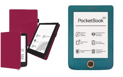 Чехол CRAYTON для PocketBook Mini PB515 – стиль, защита, цвет Hot Pink