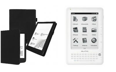 Чехол CRAYTON для Qumo Libro II HD – стиль, защита, цвет Black