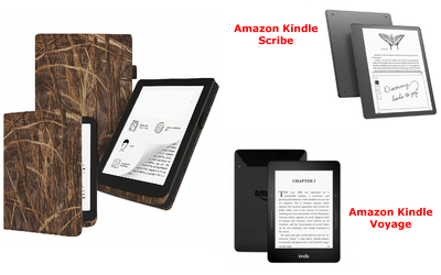 Чехол CRAYTON для Amazon Kindle Scribe, Voyage – стиль, защита, цвет Kamush