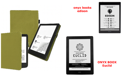 Чохол CRAYTON для onyx books edison, Euclid — стиль, захист, колір Oluva
