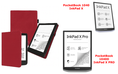 Чехол CRAYTON для PocketBook 1040, 1040 Pro – стиль, защита, цвет Bordo