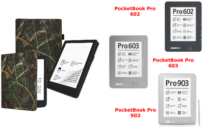 Чохол CRAYTON для PocketBook Pro 602, 603, 903 — стиль, захист, колір Lis