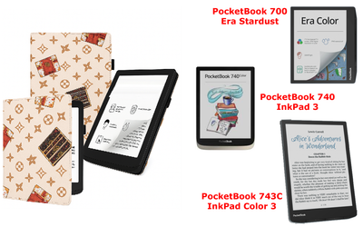 Чохол CRAYTON для PocketBook 700, 740, 743 — стиль, захист, колір Lyi White
