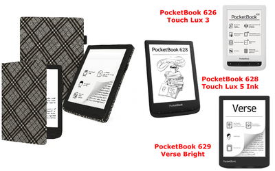 Чехол CRAYTON для PocketBook 626, 628, 629 – стиль, защита, цвет Klitunka