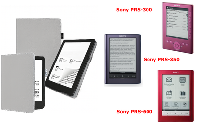 Чехол CRAYTON для Sony PRS-300, PRS-350, PRS-600 – стиль, защита, цвет Silver