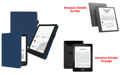 Чохол CRAYTON для Amazon Kindle Scribe, Voyage — стиль, захист, колір BlueTM