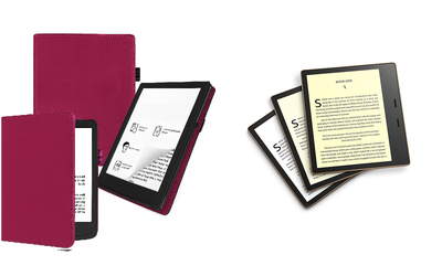 Чехол CRAYTON для Amazon Kindle Oasis 10th Gen – стиль, защита, цвет Hot Pink