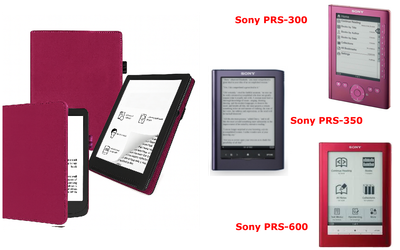 Чехол CRAYTON для Sony PRS-300, PRS-350, PRS-600 – стиль, защита, цвет Hot Pink