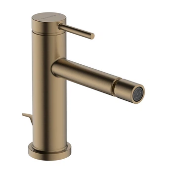 Змішувач для біде Hansgrohe Tecturis S із зливним гарнітуром бронза (73201140)