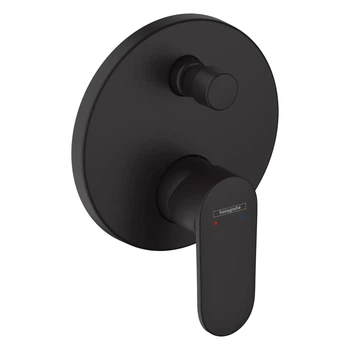 Змішувач для ванни Hansgrohe Talis Vernis Blend прихований монтаж чорний матовий