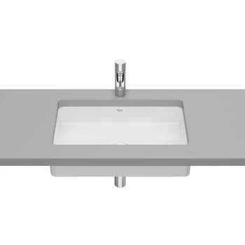 Раковина врізна Roca Inspira Square 605x390 білий з декоративною кришкою