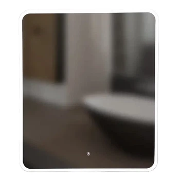 Дзеркало Devit Acqua 600x700, округле, з LED підсвічуванням (5257361)