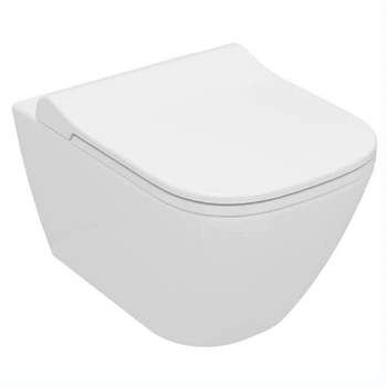 Унітаз підвісний Volle Solo Rimless 51x35.5x33 см сидіння тверде Slim slow closing
