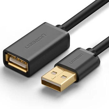 Кабель UGREEN US103 USB 2.0 A Male to A Female Cable 1.5m (10315)