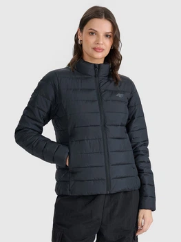 Куртка зимова коротка жіноча 4F 4FWAW25TDJAF665-20S XS Чорна (5905700777328)