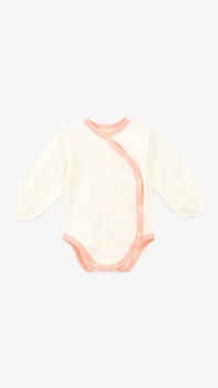 Боді на запах для дівчинки Baby Life 307 50 см Молочний shop (2000999325946)