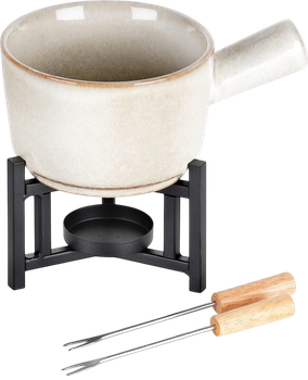 Набір для фондю Excellent Houseware фарфоровий 450 мл (8720573541879)