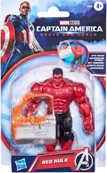 Фігурка Hasbro Marvel Avengers Captain America Brave New World Red Hulk 10 см G0072 (5010996204813)