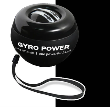 Гіроскопічний тренажер для кистей рук Gyro Ball Dayzo PRO R89B. Кистьовий тренажер / Гіробол / Еспандер