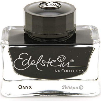 Atrament Pelikan Edelstein Onyx w szklanej butelce 50 ml Czarny 339408 (4012700339409)
