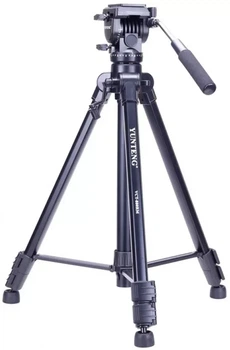 Штатив Yunteng VCT-880 для камеры и смартфона 67,5–165 см, алюминиевый, нагрузка до 5 кг (AEF0CAB002CB)