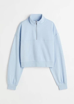 Жіночий світшот H&M 208687-4 M(170/96) блакитний (2086870004)