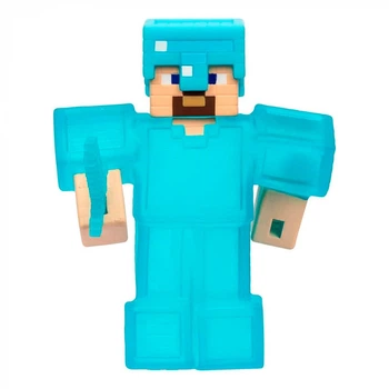 Игровая фигурка гуджитсу стретч-тягучка Goo Jit Zu Minecraft Steve Майнкрафт Стив 123993