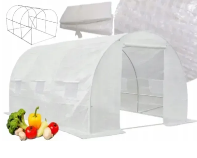 Парник Bass Polska AgroLine 6м² 3x2x2м арочний прозорий UV-4