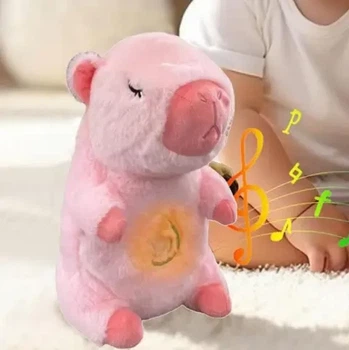 Інтерактивна дихаюча Капібара Snuggle Pulse CapyBuddy 30 см