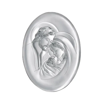 Срібна ікона Свята Родина (36 х 56 см) Valentі CO6378/7X