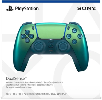 Геймпад Бездротовий Sony PlayStation 5 DualSense Chrome Teal (CFI-ZCT1W) - Б/У