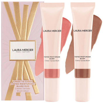 Кремовые румяна-тинт Laura Mercier Tinted Moisturizer Cream Blush Duo Coastline & South-Bound 2 x 15 мл