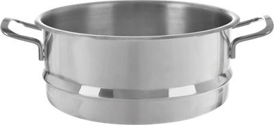 Wklad do gotowania na parze Orion Anett stalowy 26 cm 5.5 l (8592381180768)