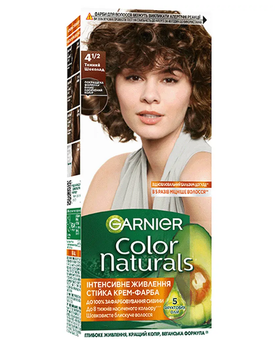 Фарба для волосся Garnier Color Naturals 4 1/2 Темний шоколад 60 мл (3600540999153)