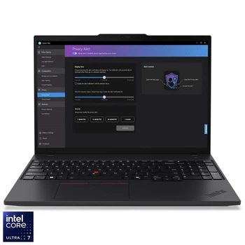 Ноутбук Lenovo ThinkPad T16 Gen 3 Intel® Core™ Ultra 7 155U до 4, 8 ГГц, 16 WUXGA, IPS, 64 ГБ DDR5, 1 ТБ SSD, Intel®, Windows 11 Pro, черный, підтримка Premier