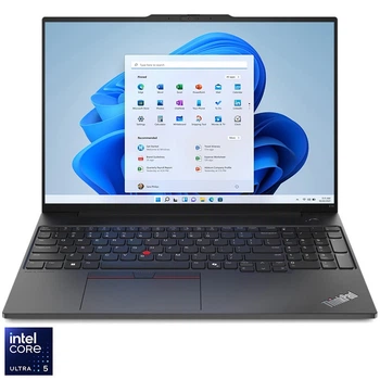Ноутбук Lenovo ThinkPad E16 Gen 2 Intel® Core™ Ultra 5 125U до 4, 3 ГГц, 16 WUXGA, IPS, 16 ГБ DDR5, 512 ГБ SSD, Intel®, Windows® 11 Pro, черный