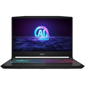 Ігровий ноутбук MSI Katana A15 AI B8VE- 605XRO AMD Ryzen™ 7 8845HS до 5, 1 ГГц, 15, 6'', Full HD, 144 Гц, IPS, 16 ГБ DDR5, 512 ГБ SSD, NVIDIA GeForce RTX 4050 6 ГБ GDDR6, чорний