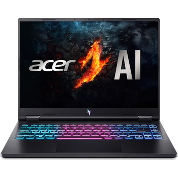 Ігровий ноутбук Acer Nitro 14 AN14- 41- R74Y AMD Ryzen™ 5 8645HS до 5, 0 ГГц, 14, 5, WUXGA, IPS, 120 Гц, 16 ГБ LPDDR5X, 512 ГБ SSD, NVIDIA® GeForce RTX™ 4050 6 ГБ GDDR6, Чорний обсидіан
